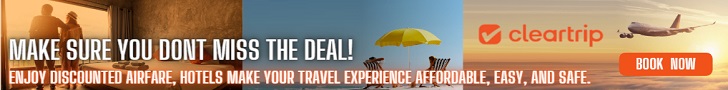 Enjoy hassle free bookings with Cleartrip